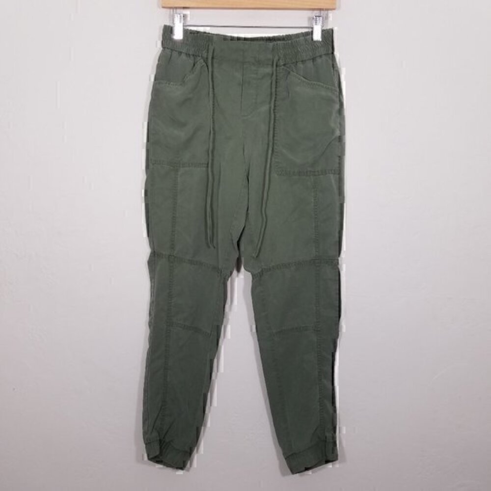 Banana Republic Olive Green Lyocell Jogger Pant Size 2
